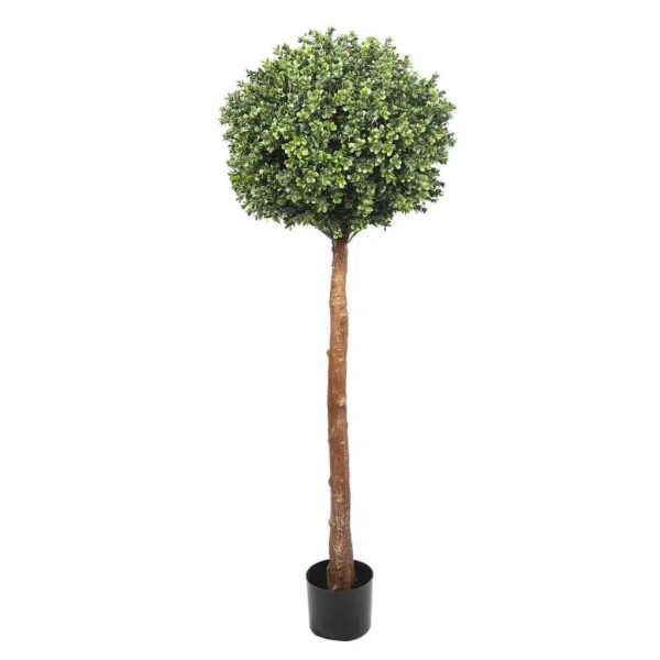Single Ball Faux Topiary Tree