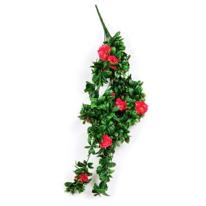 Artificial Hanging Red Rose